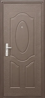 Купить Дверь металлическая Е70 внутреннее открывание 860*2050 мм L левая(Покрытие: молотковое, Толщина поло