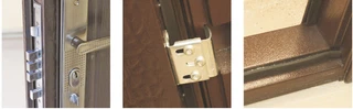 Купить Дверь металлическая Е70 внутреннее открывание 860*2050 мм R правая (Покрытие: молотковое, Толщина по