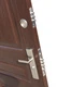 Дверь металлическая Kaiser K 700-2 2050*960 L вид 1