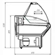Холодильная витрина ТМ "Полюс" ВХСр-1,5 Полюс вид 2