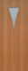 Полотно дверно КОЛЛЕКЦИЯ "МОДЕРАТО" модель Рюмка 36*2000*(600,700,800,900) вид 1