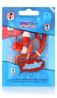 Купить Наушники SmartBuy Внутриканальные JUNIOR,  желтые