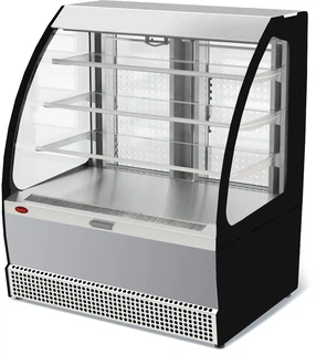 Холодильная витрина Марихолодмаш Veneto Vsо-1,3 /нержавейка, открытая/