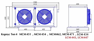 Купить Сплит-система низкотемпературная Intercold LCM 434