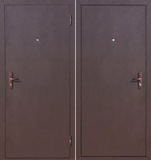 Купить Дверь металлическая Стройгост 7-1 металл/металл 860*2050 мм L левая