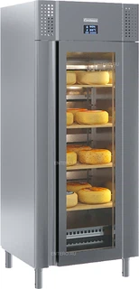 Шкаф холодильный ТМ "Полюс" M700GN-1-G-HHC 9005 /для вызревания сыра, мяса/