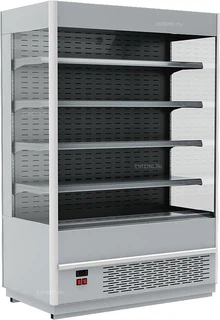 Холодильная горка ТМ "Полюс" FC20-07 CUBA VM 1,0-2 0430 /Carboma Cube 1930/710 ВХСп-1,0 INOX/