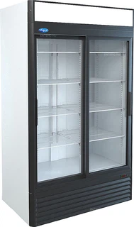 Марихолодмаш Шкаф холодильный универсальный Капри 1,12 УСК (стеклян. двери)