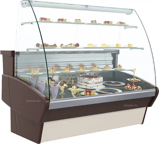 Купить Полюс Витрина холодильная кондитерская ВХСд-1,2 Полюс (K95 SM 1,2-1 0012-1015)