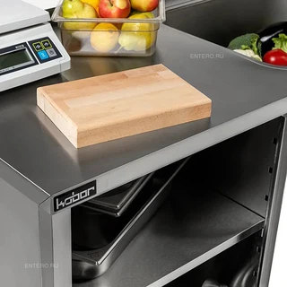 Купить КОБОР Ванна моечная цельнотянутая закрытая односекционная с рабочей поверхностью ВМЦЗР/1-120/60