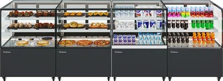 Купить Полюс Витрина холодильная кондитерская KC71-110 VV 0,9-1 9005  