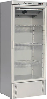 Полюс Шкаф холодильный R560 С (стекло) Сarboma (исполнение по схеме 2)