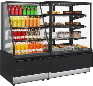 Купить Полюс Витрина холодильная KC70 VM 0,9-2 цвет по схеме (открытая) (стандарт)
