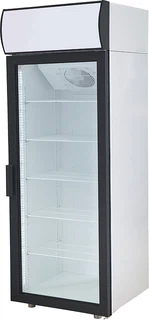 Полаир Шкаф холодильный DM105-S 2.0 белый, обрамл.черн (R290)