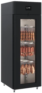 Полаир Шкаф холодильный CS107 Salami (R290) blaсk