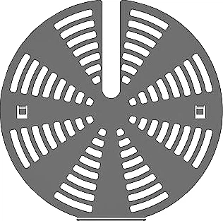 SMEG Комплект для уменьшения скорости потока вентилятора для печей серий ALFA420, ALFA425, ALFA625, ALFA1035