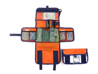 Купить Набор первой помощи НПП Медплант в сумке, базовый, исполнение 1 (оранжевый) (арт.1513)
