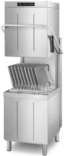 Купить SMEG SMEG SPH503 Посудомоечная машина электронное управление серия ECOLINE купольного типа для кассет 500 х 500 мм со встроенными дозаторами моющего и ополаскивающего средств и помпой слива