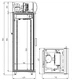 Морозильный шкаф Polair DB105-S /со стеклянной дверью/ вид 2